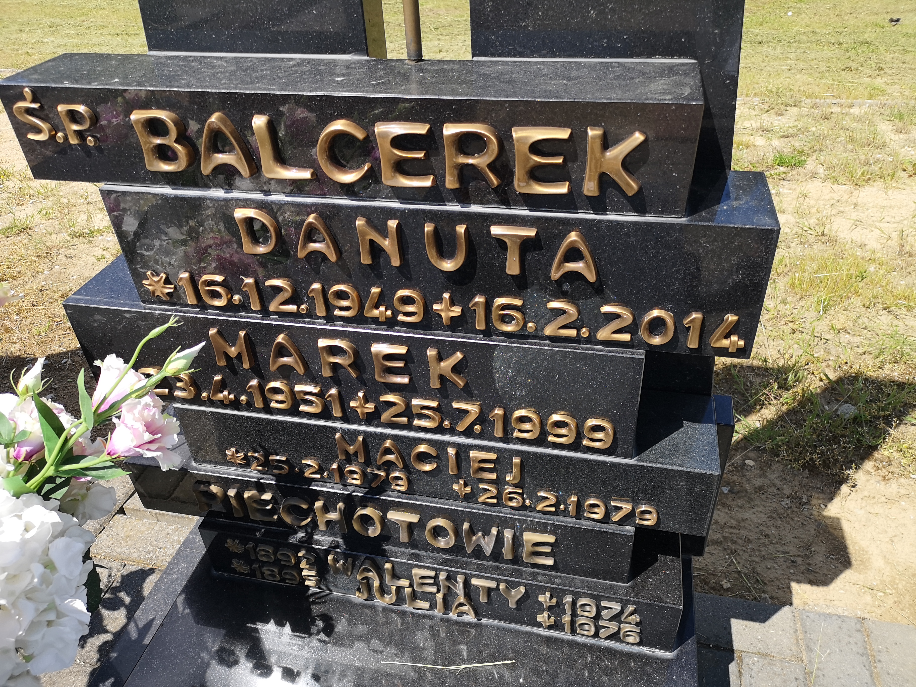 Danuta Balcerek 1949 Pniewy - Grobonet - Wyszukiwarka osób pochowanych