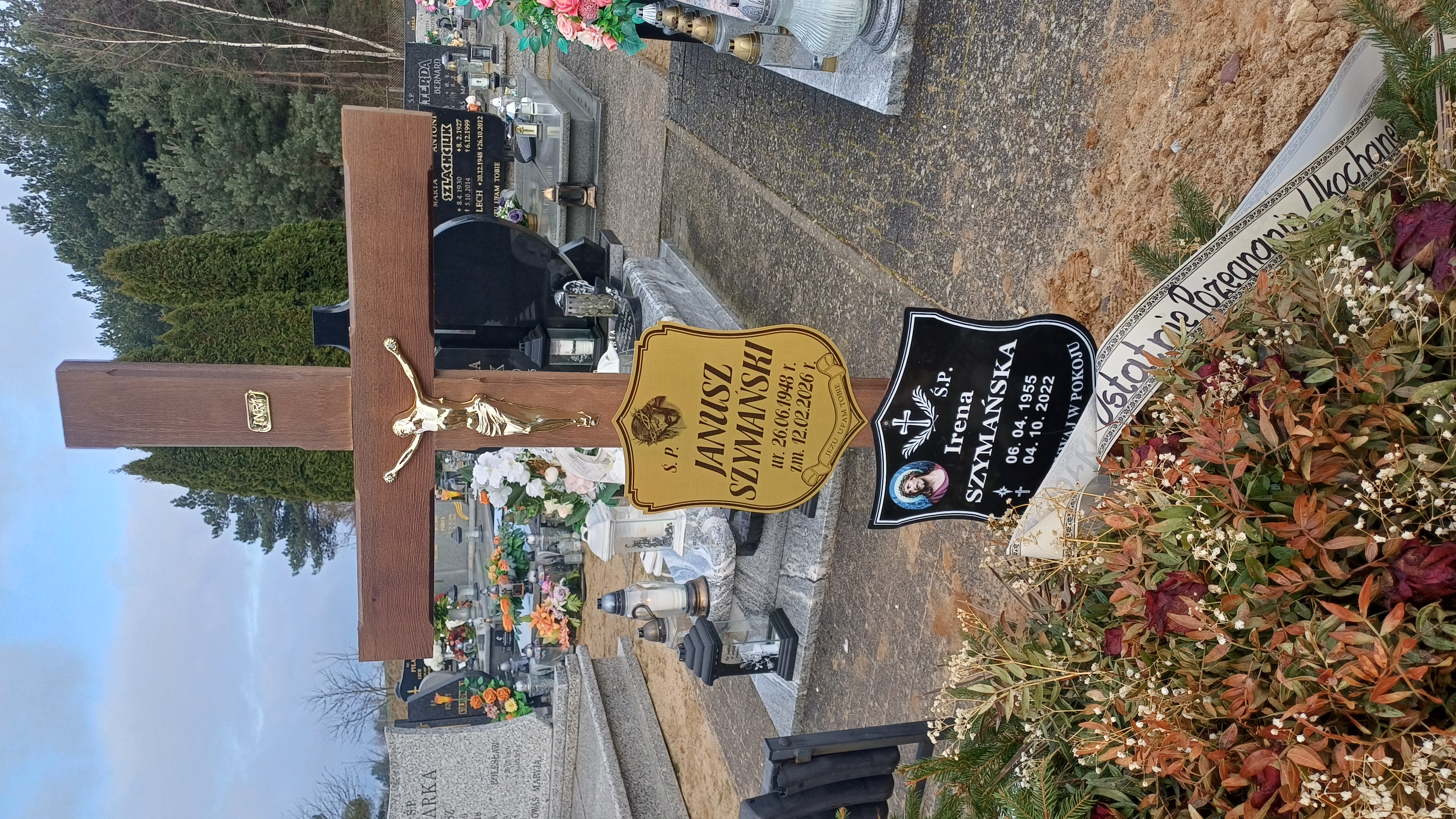 Grób Janusz Szymański